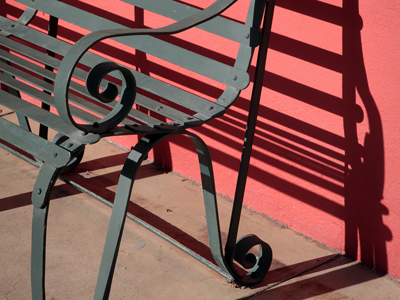 公園鐵制椅
